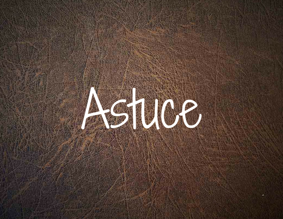 Astuce : effacer les griffures sur une selle en cuir